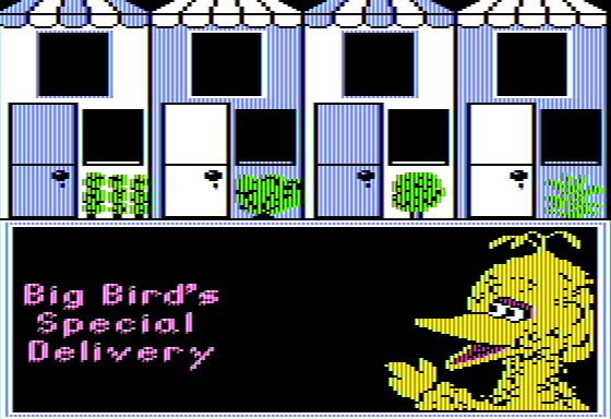 Big Bird's Special Delivery screenshot 3 for Commodore 64
